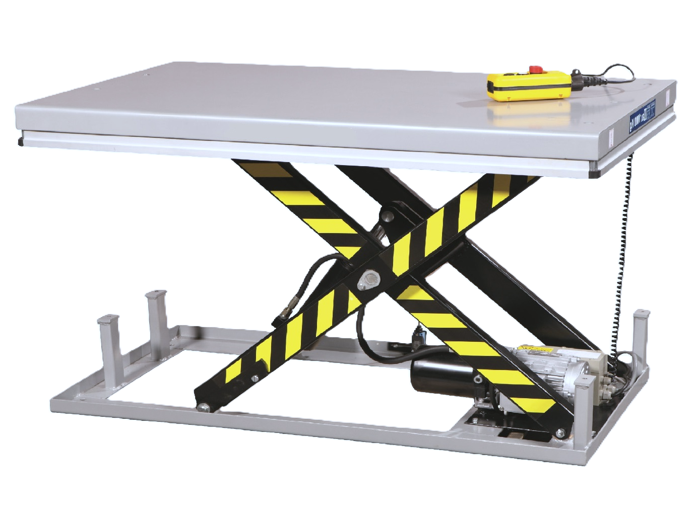 Lyftbord HW 1000 Silverstone - stationärt saxbord 1000 kg