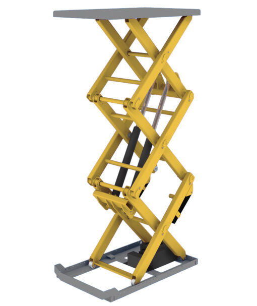 Höjdsaxbord T-serien - lyftbord med vertikal trippelsax för 1500-4000 kg