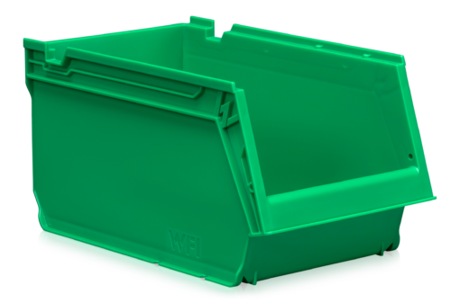 Plastback grön
