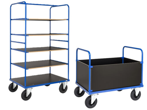 Plattformsvagnar och lådvagnar