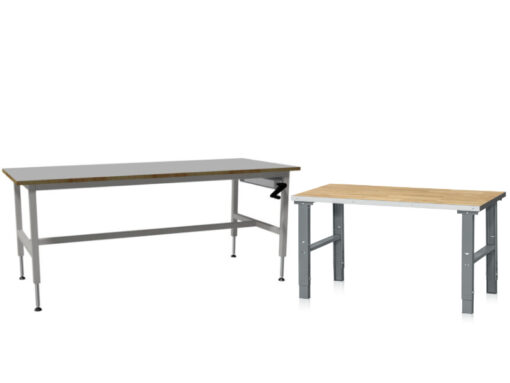 Manuellt justerbara bord